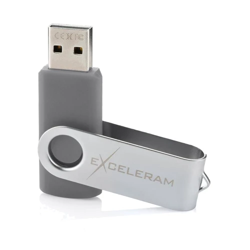 USB-флешка eXceleram 32GB P1 Series USB 2.0 Silver/Grey (EXP1U2SIG32): Объем памяти 32 GB