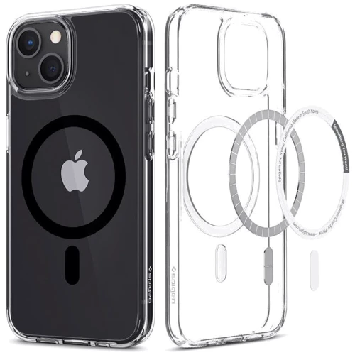 Чехол для iPhone Spigen Ultra Hybrid Mag Safe Black (ACS03529) for iPhone 13: Тип чехла накладка на заднюю часть