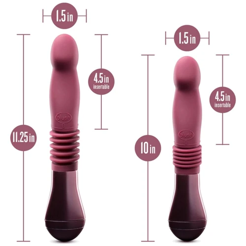 Пульсатор Temptasia by Blush - Trixie Thrusting Dildo - Wine Red