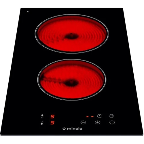 Варочная поверхность Minola MVH 3034 KBL: Количество конфорок 2