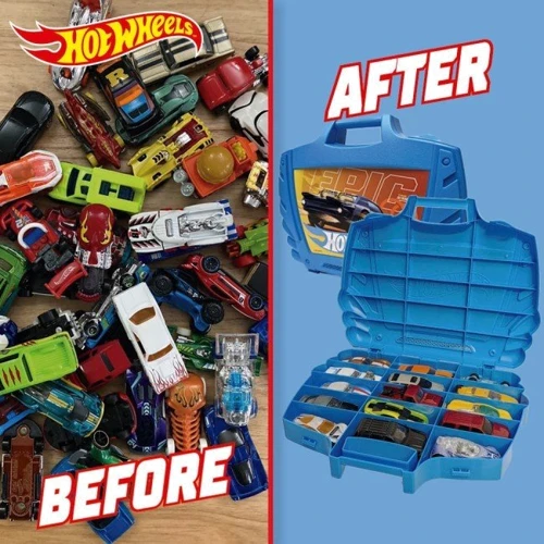 Гаражный кейс Hot Wheels для хранения машинок (HWCC16) фото 9