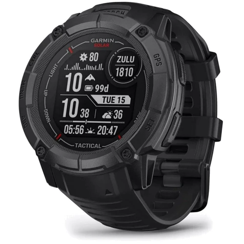 Смарт-часы Garmin Instinct 2X Solar Tactical Edition Black (010-02805-03)