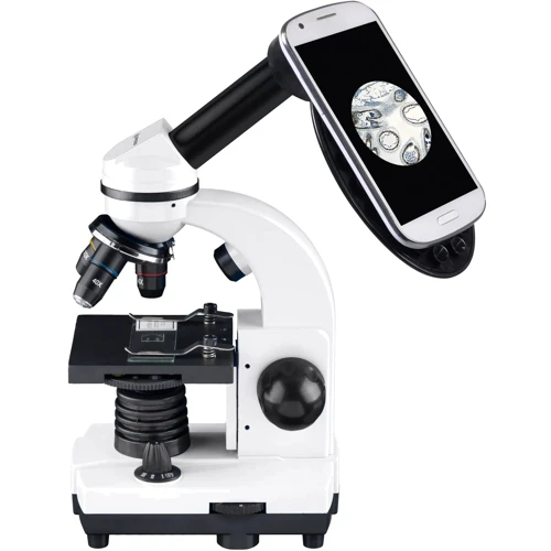 Мікроскоп Bresser Junior Biolux SEL 40x-1600x White з кейсом та адаптером для смартфона (8855610GYE000) фото 10