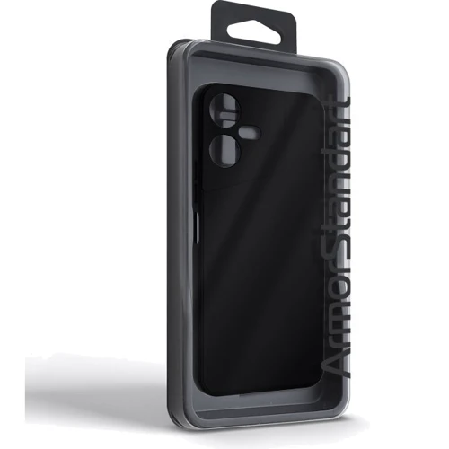 Чехол для телефонов ArmorStandart Matte Slim Fit Camera cover Black for Tecno POVA NEO 3 (LH6n) (ARM70386): Цвет черный