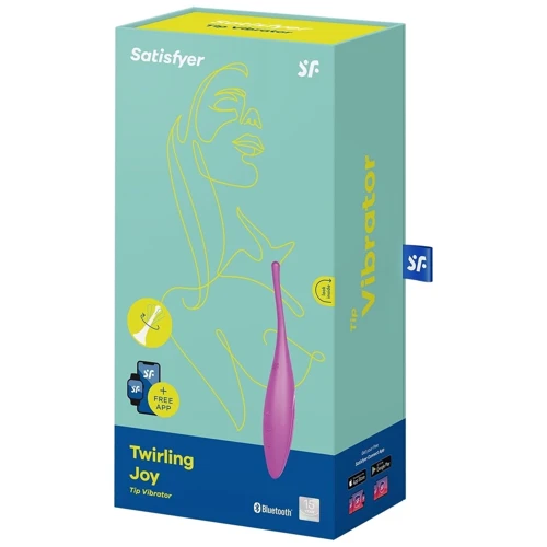 Смарт-вибратор для клитора Satisfyer Twirling Joy Fuchsia
