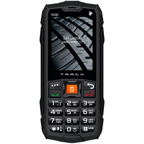 Мобільний телефон 2E R240 (2020) Track Black (UA UCRF): Дисплей 2.4 ", TN, 240х320 (QVGA), 65000 кольорів