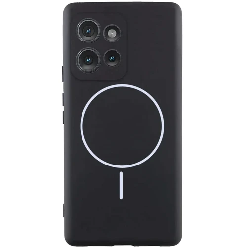 Чехол для телефонов Lakshmi Case Silicone Cover Full Camera MagFit Black for Motorola Edge 50 Neo