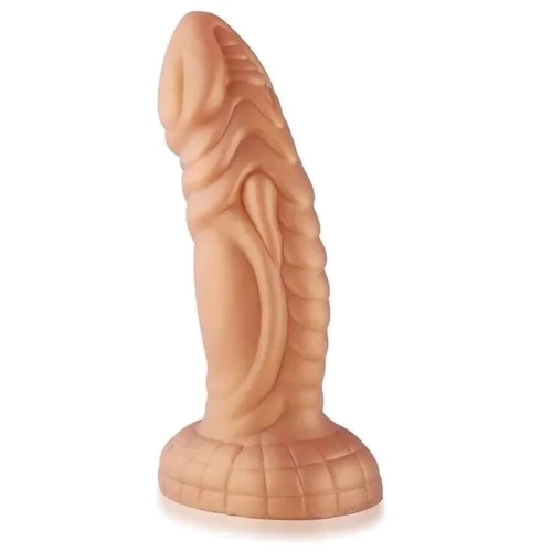 Фаллоимитатор-насадка Hismith Slightly Curved Silicone Dildo Monster Series