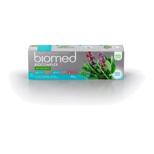 BioMed Biocomplex Антибактериальная зубная паста "Мята" 100 g: Страна производитель Болгария