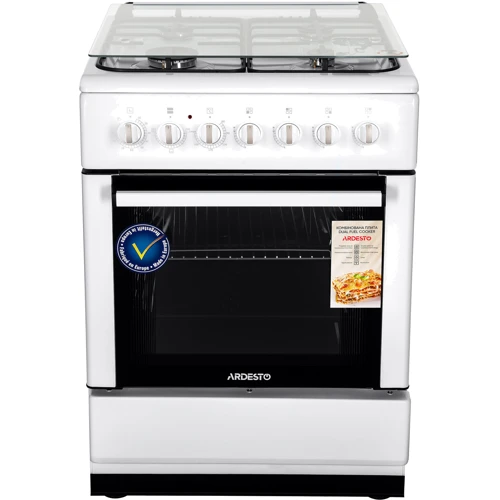 Плита комбинированная Ardesto FSC-F6060AW: Количество электрических конфорок нет