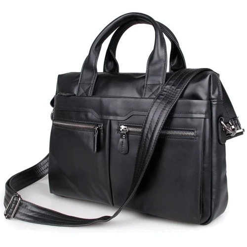 Мужская сумка мессенджер Buffalo Bags черная (SHIM7122A-black)