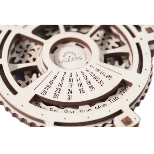 Механічний 3D пазл UGEARS "Навігатор дат '' (70036) фото 4