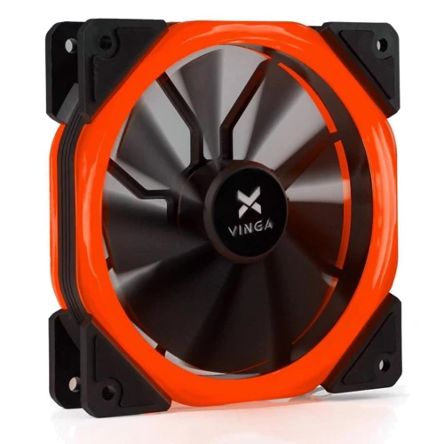 Кулер Vinga LED fan-02 red