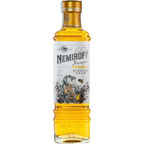 Настойка Nemiroff Жгучая груша De Luxe 40% 0,5л (NMF4820181425876)