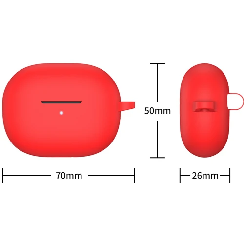 Чехол для наушников BeCover Silicon Red (707473) for Xiaomi Redmi Buds 3 Lite фото 5