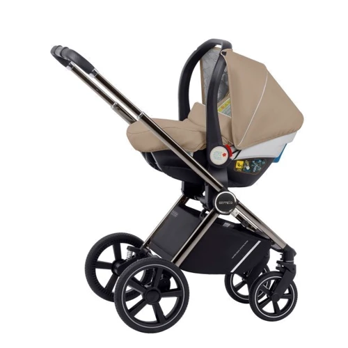Коляска универсальная 3 в 1 Carrello Ultimo CRL-6512 Pearl Beige: Возможность установки люльки опция