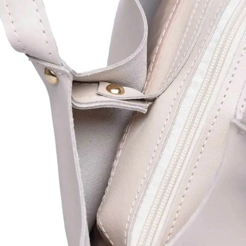 Женская сумка шоппер Ricco Grande бежевая (1l943-beige): Фактура Матовая, Зернистая