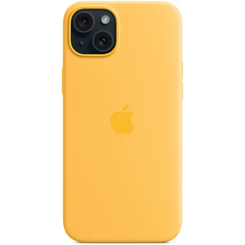 Чехол для iPhone Apple Silicone Case with MagSafe Sunshine (MWNF3) for iPhone 15 Plus: Тип аксессуара чехол