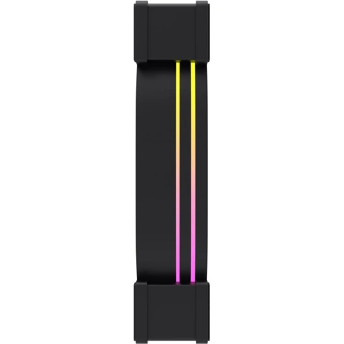Кулер DarkFlash INF24 3 in 1 Black: Регулировка оборотов широтно-импульсная модуляция (PWM)