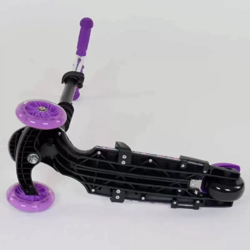 Самокат Best Scooter фиолетовый (19870): Максимальная допустимая нагрузка, кг 60