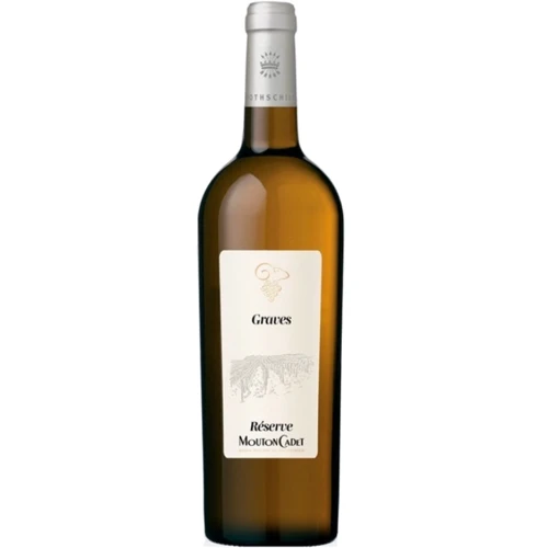 Вино Baron Philippe de Rothschild Mouton Cadet Reserve Graves біле сухе 12.5 % 0.75 л (WHS3262152102750)