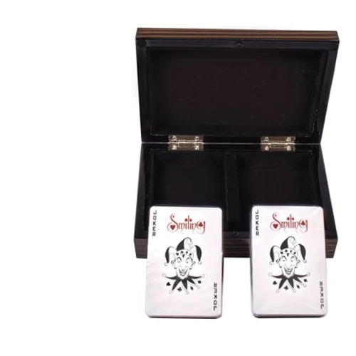 Карты Duke (2 колоды) в деревянной коробке (B11L)
