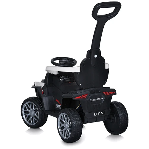 Детский электромобиль-толокар 2в1 Bambi Квадроцикл белый (M 4803EL-1)