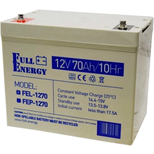 Full Energy 12В 70Ач (FEL-1270)