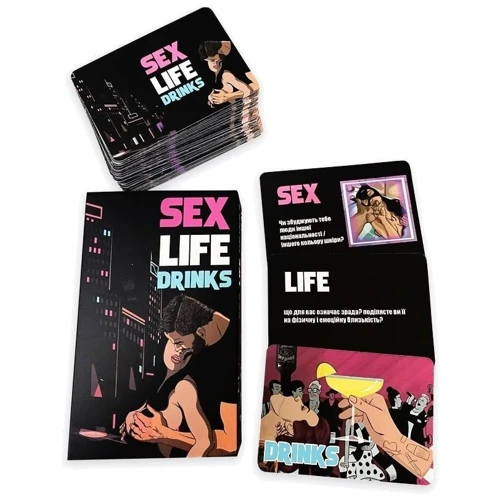 Настольная игра SEX LIFE DRINKS