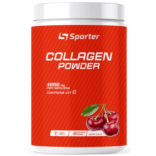 Sporter Collagen Powder 350 g / 35 servings / cherry