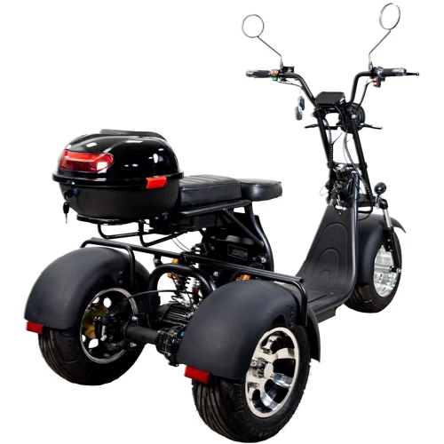 Триколісний електроскутер Atlas Hunter 3000W Black: Діаметр коліс, дюймів 18