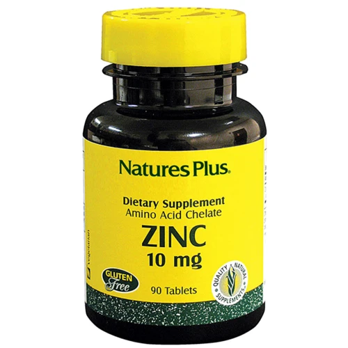 Natures Plus Zinc 10 mg 90 tabs Цинк