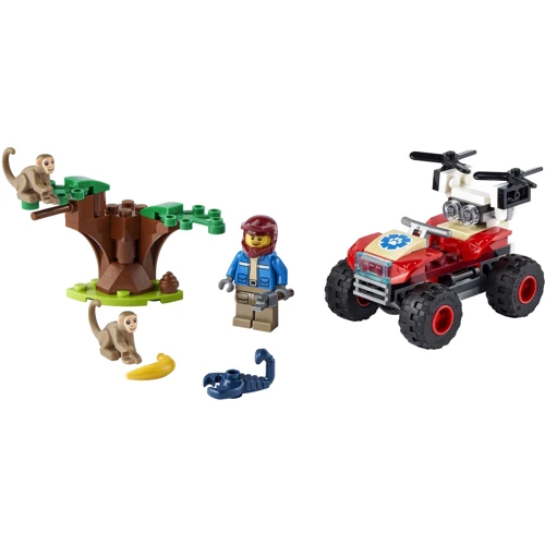 Конструктор LEGO City Рятувальний всюдихід для звірів (60300) фото 3