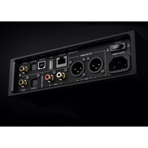 Shanling EM5 Black: Входы Bluetooth, Ethernet, USB, Wi-Fi, Коаксиальный (Coax), Оптический (Toslink)