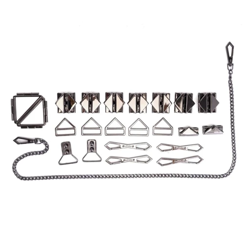 БДСМ-набір LOCKINK Bondage & Restraint Black Set