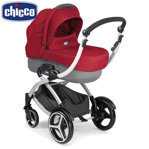 Коляска Chicco Artic SC + люлька (бордо) (79375.11.02): Кількість блоків один