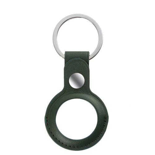 ArmorStandart PU Leather Ring Dark Green for AirTag (ARM59116)