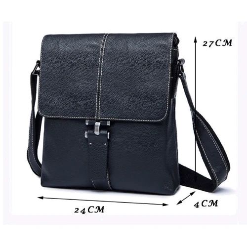 Чоловіча сумка Buffalo Bags планшет чорна (SHIM8835A-black): Тип ручки Плечевой ремень, Без ручки