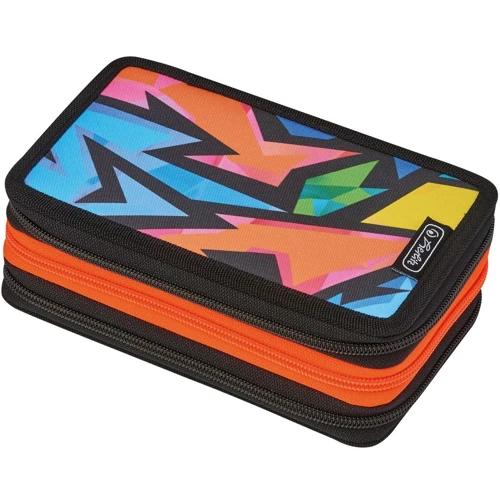 Пенал с наполнением 31 предмет Herlitz Triple Neon Art (50026753)