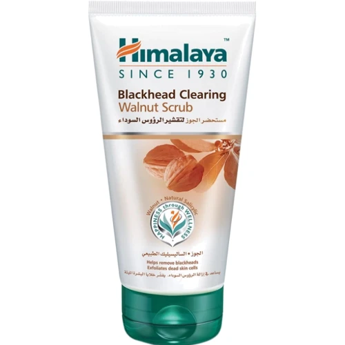 Himalaya Herbals Blackhead Clearing Walnut Scrub Скраб для умывания с грецким орехом 75 ml