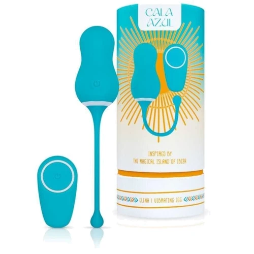 Виброяйцо Cala Azul - Elena Vibrating Egg With Remote Control