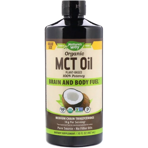 Nature's Way, Organic MCT Oil, 30 fl oz (887 ml) (NWY-11772)