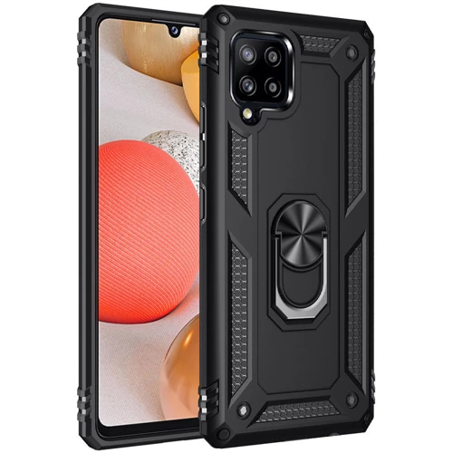 Аксессуар для смартфона Mobile Case Shockproof Serge Magnetic Ring Black for Samsung A425 Galaxy A42