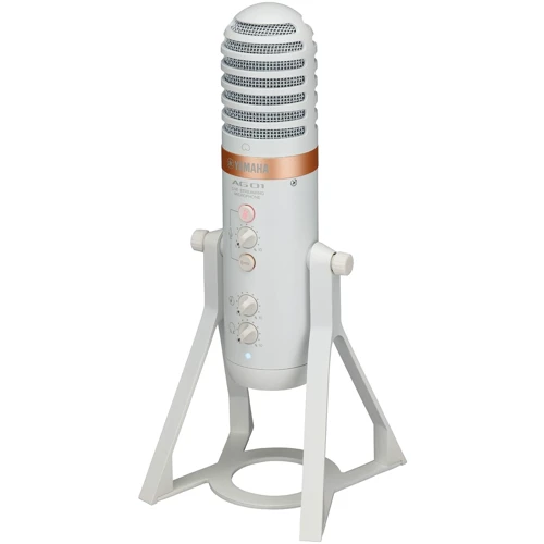 Микрофон YAMAHA AG01 Live Streaming USB Microphone (White) фото 16