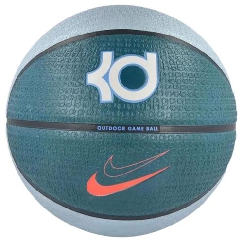 Мяч для игры Nike PLAYGROUND 8P 2.0 K DURANT DEFLATED OCEAN BLISS/TEAL/SPRUCE баскетбольный size 7
