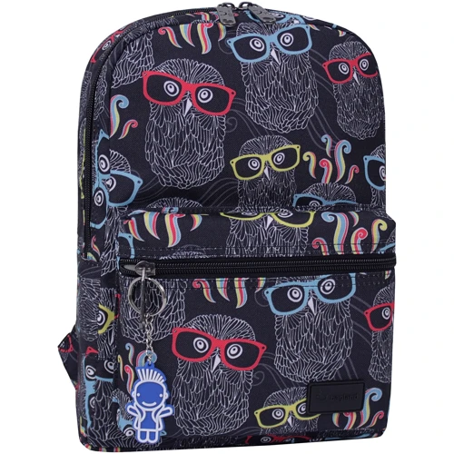 Жіночий рюкзак Bagland Молодіжний Mini 403 чорний (0050664)