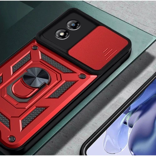 Чохол для телефона BeCover Military Red для Motorola Moto E13 (709104): Матеріал силикон