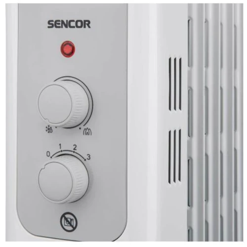 Обігрівач Sencor SOH 3211WH: Тип нагрівального елементу Спиральный