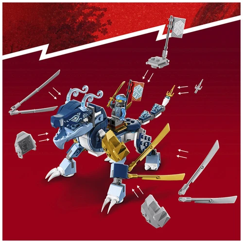 Конструктор LEGO Ninjago Водний дракон ЕВО Нії (71800): Серія NINJAGO