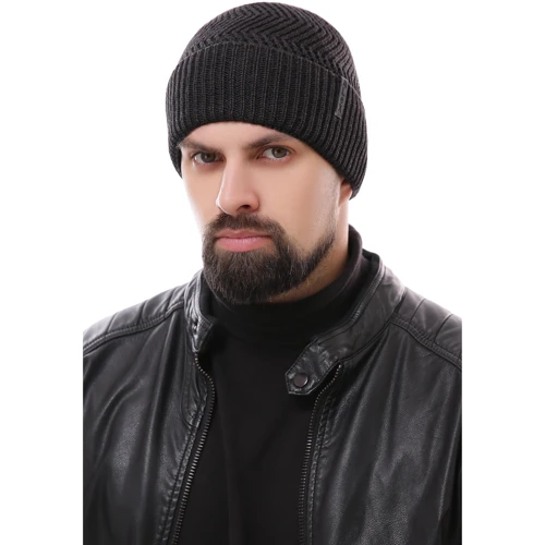 Шапкa мужская Alex серая (H18113_темно-серый)